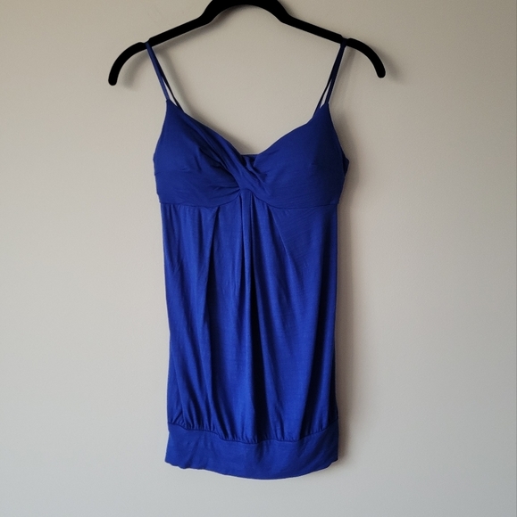 Xxi Made in the USA Blue Padded Tank Size S - Picture 10 of 10
